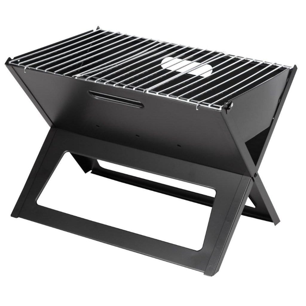Gøre husarbejde Flåde Supplement Fire Sense 18" Folding Notebook Portable Charcoal BBQ Grill – Grill  Collection
