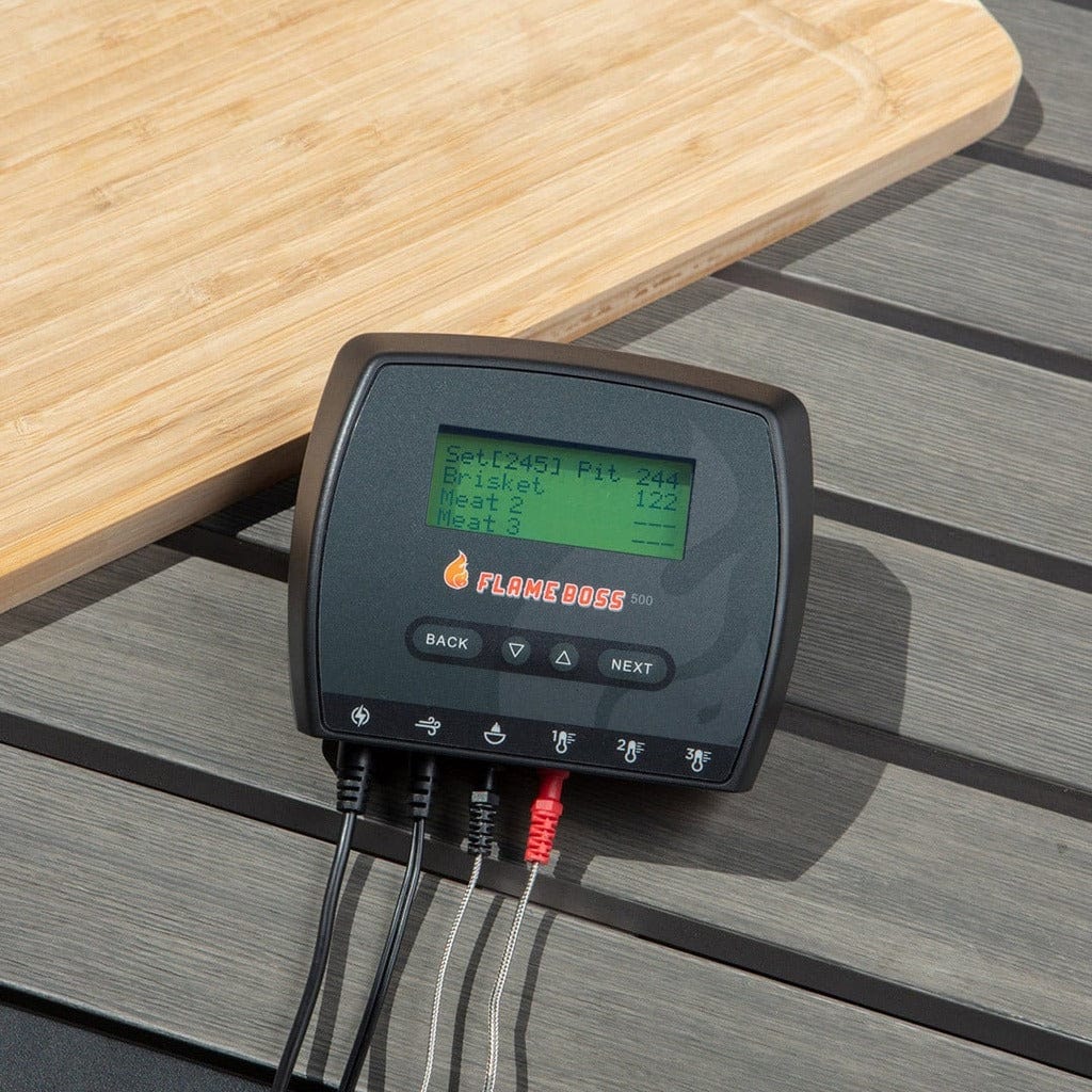 Flame Boss 500-WiFi Universal Smoker Controller and Blower Kit with LCD Display