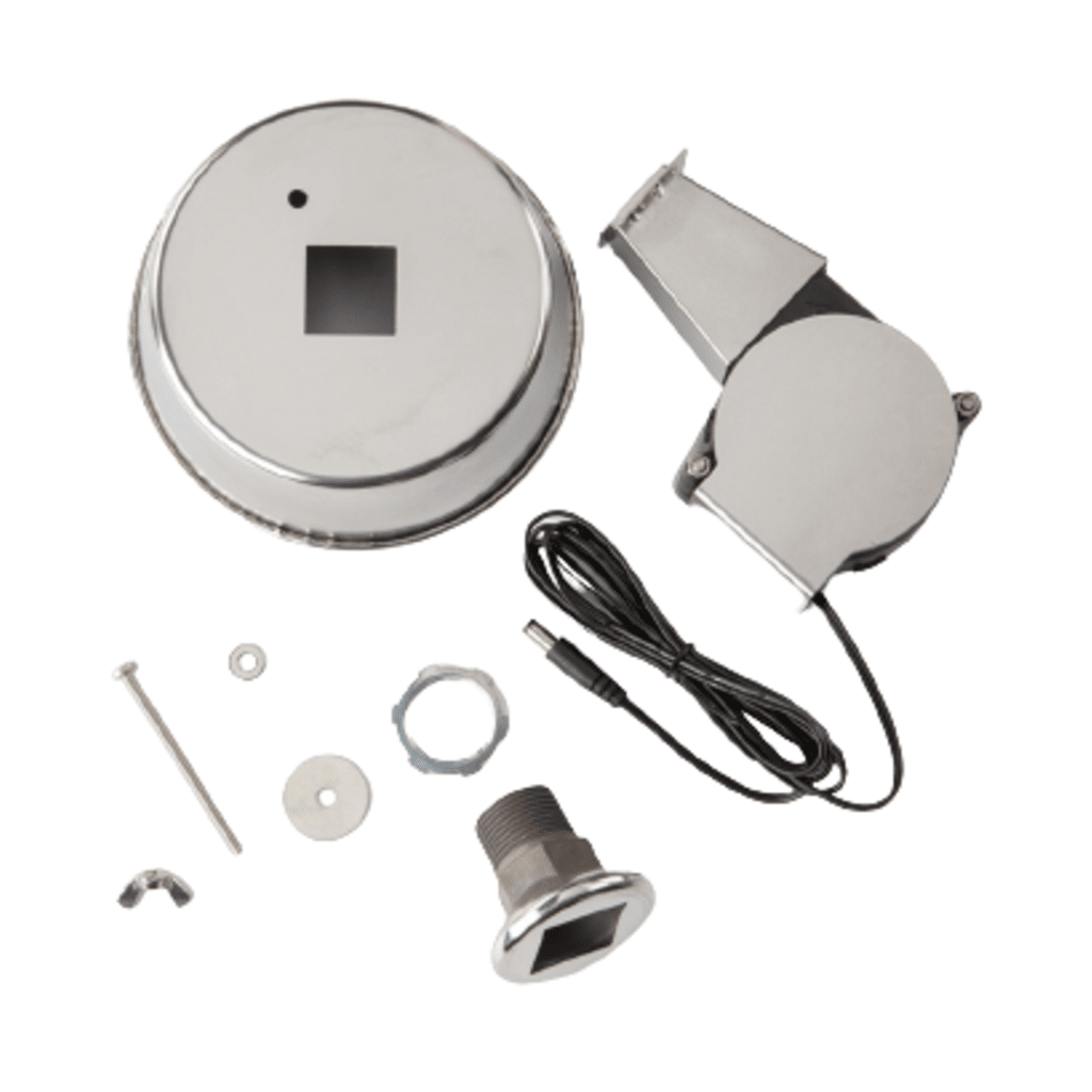 Flame Boss Universal Blower Assembly with Manifold and Mounting Adapter
