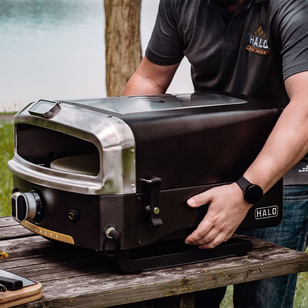 Halo 16" Versa 16 Outdoor Gas Pizza Oven with Rotating Pizza Stone