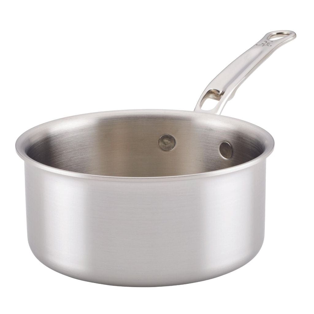 1.5-qt Small Saucepan | Tri-Ply Stainless Steel | Goldilocks