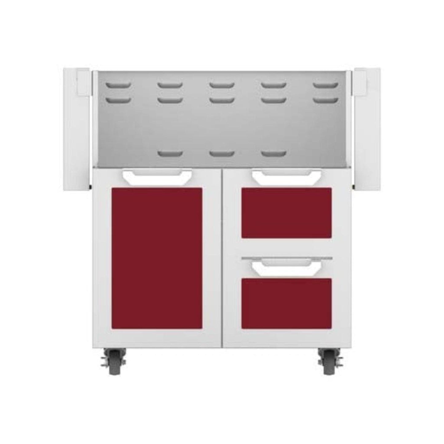 Hestan 30" Double Drawer and Door Cart