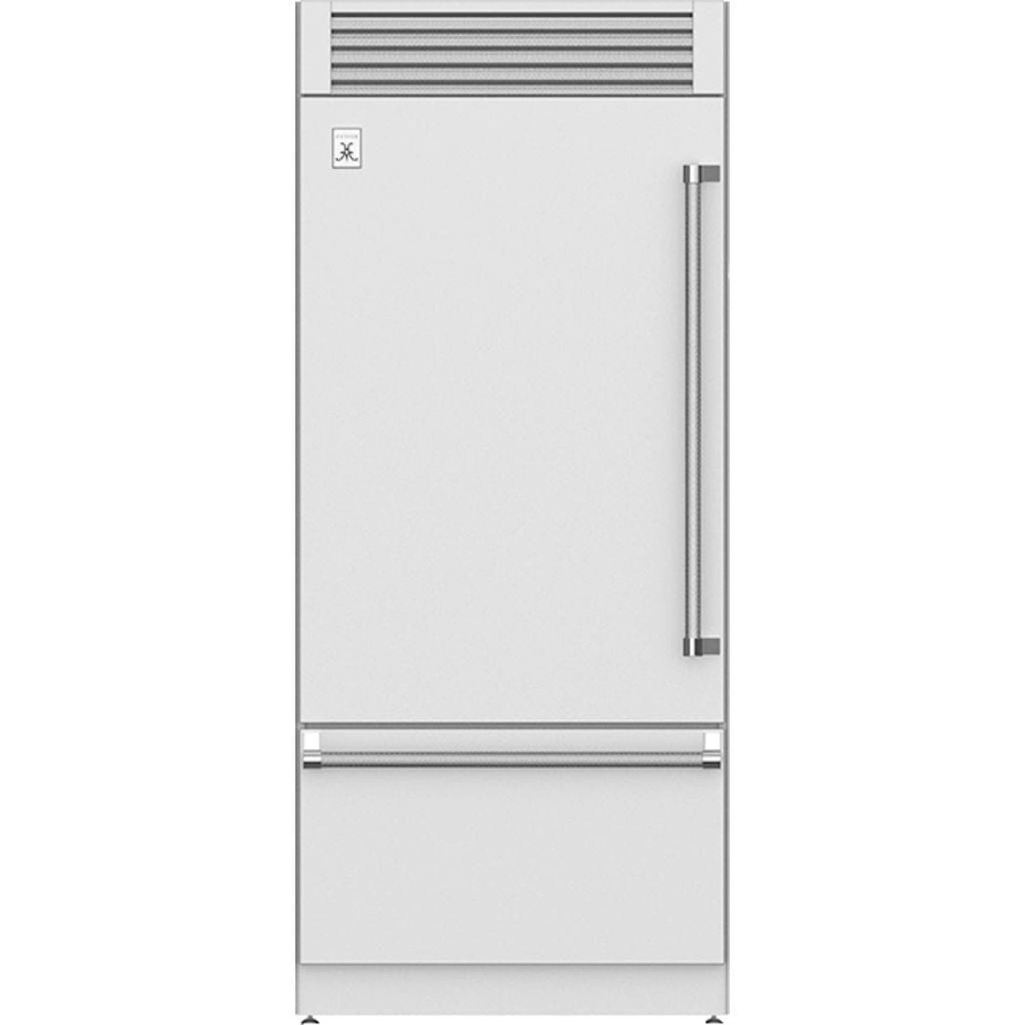 Hestan 36" Pro Style Bottom Mount, Top Compressor Refrigerator - KRP Series