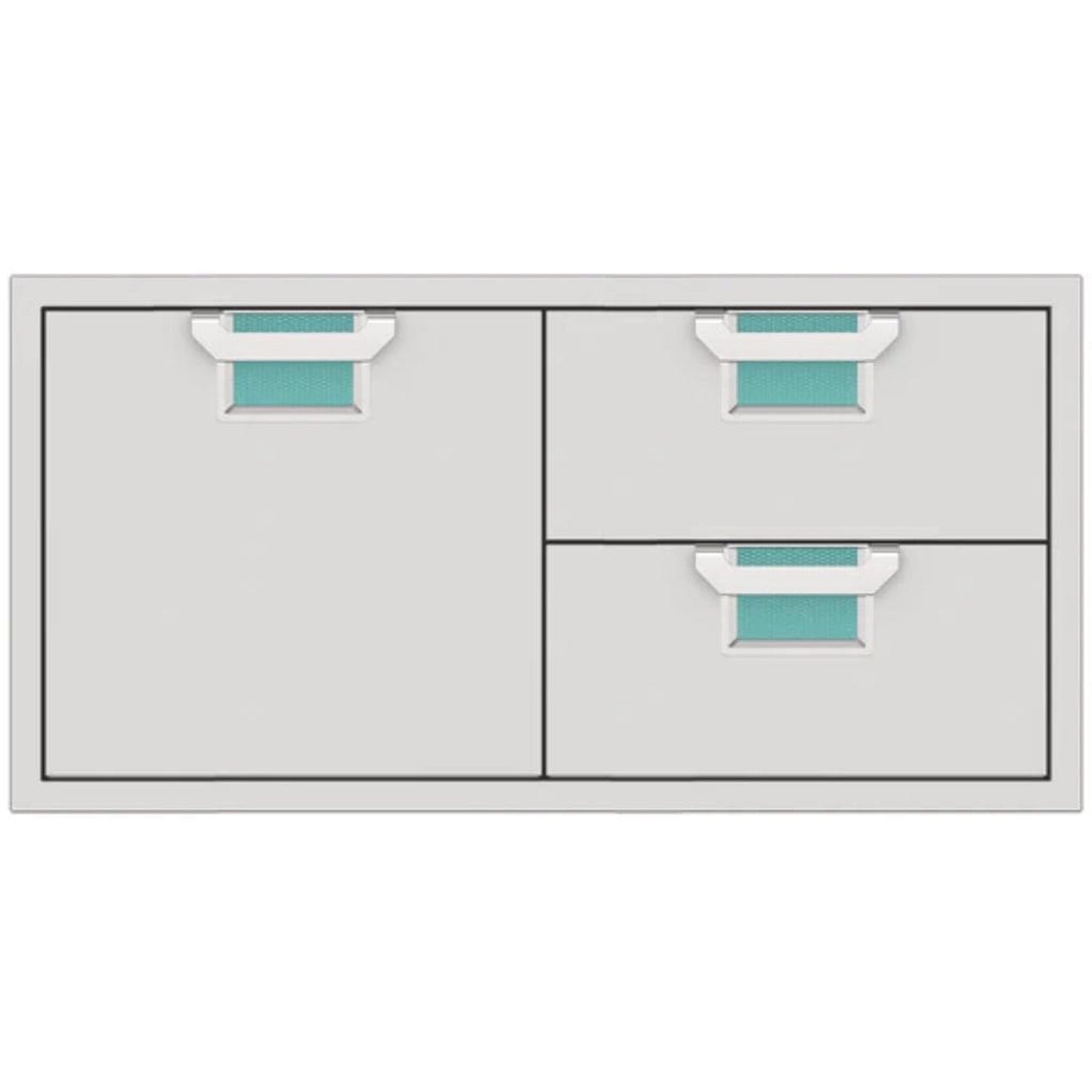 Hestan 42" Aspire Double Drawer and Door Storage Center
