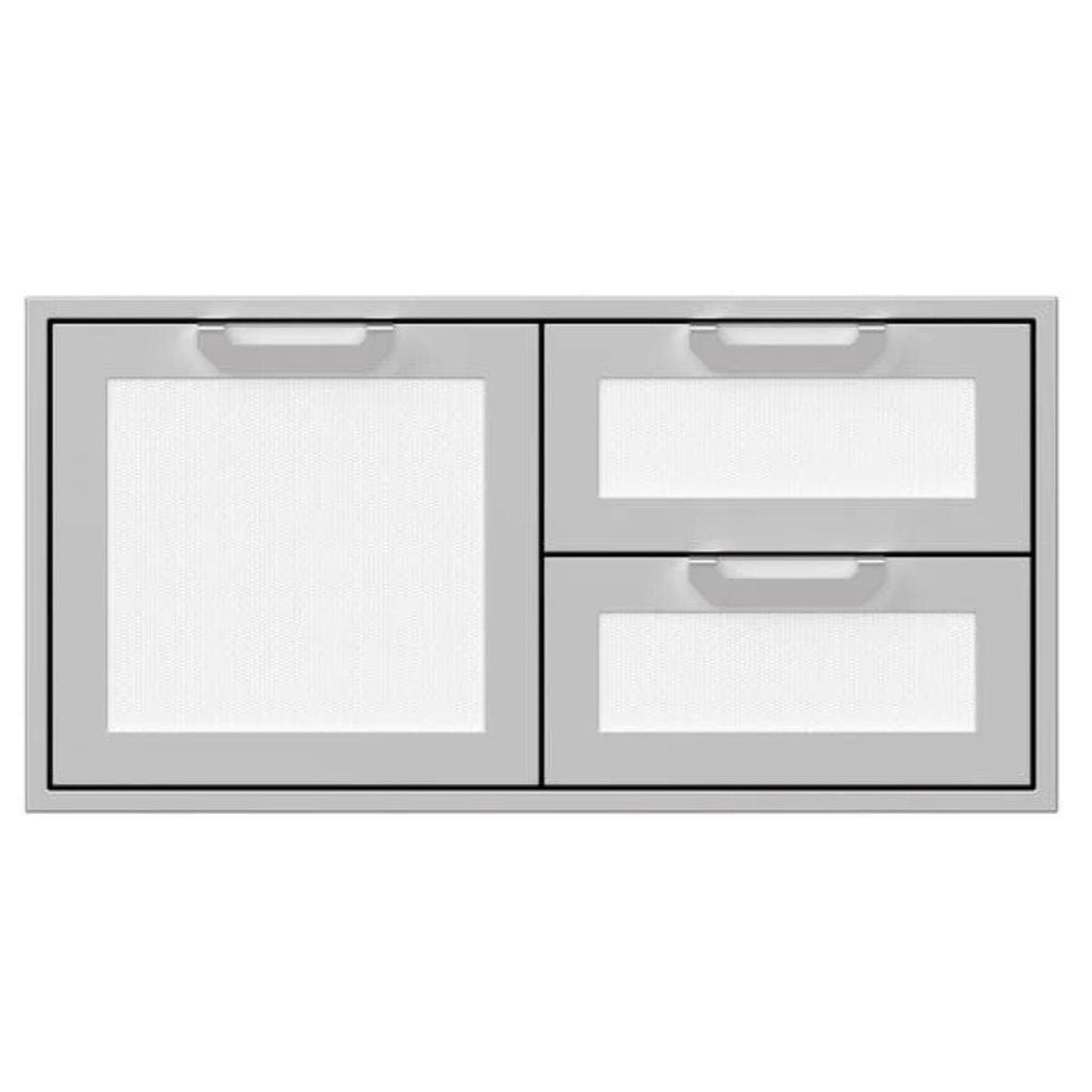 Hestan 42" Double Drawer and Door Storage Combo