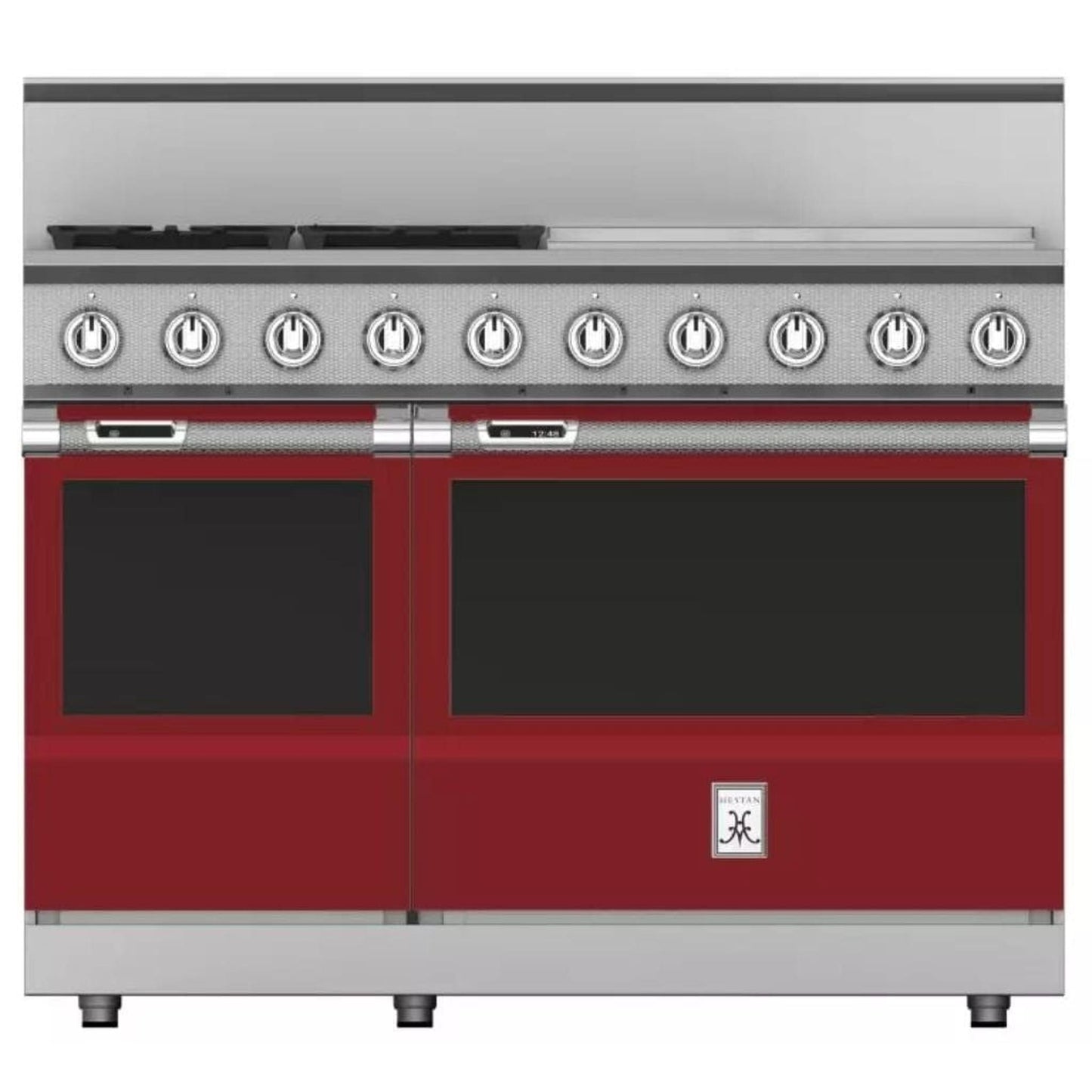 Hestan 48" 4-Burner Dual Fuel Range with 24" Griddle - KRD Series