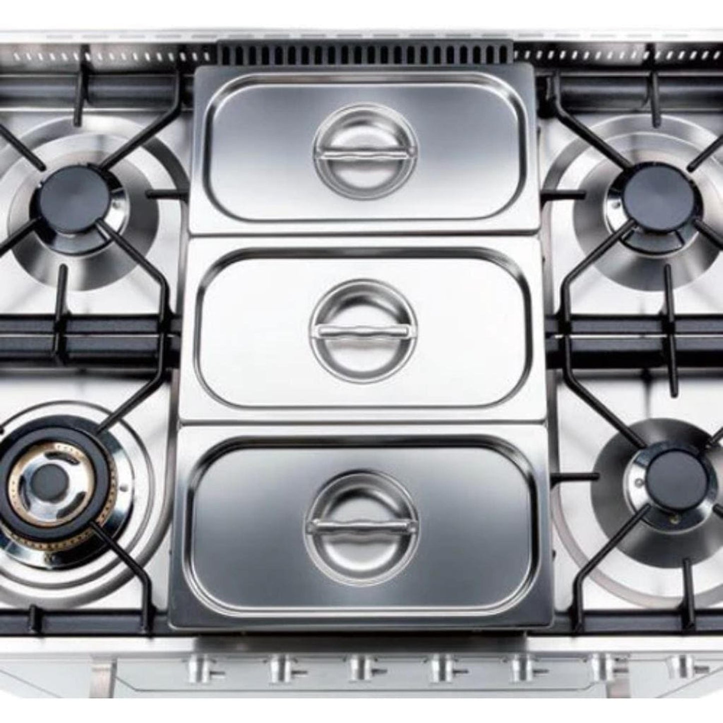 ILVE Bain-Marie (3 Stainless Steel Basins)