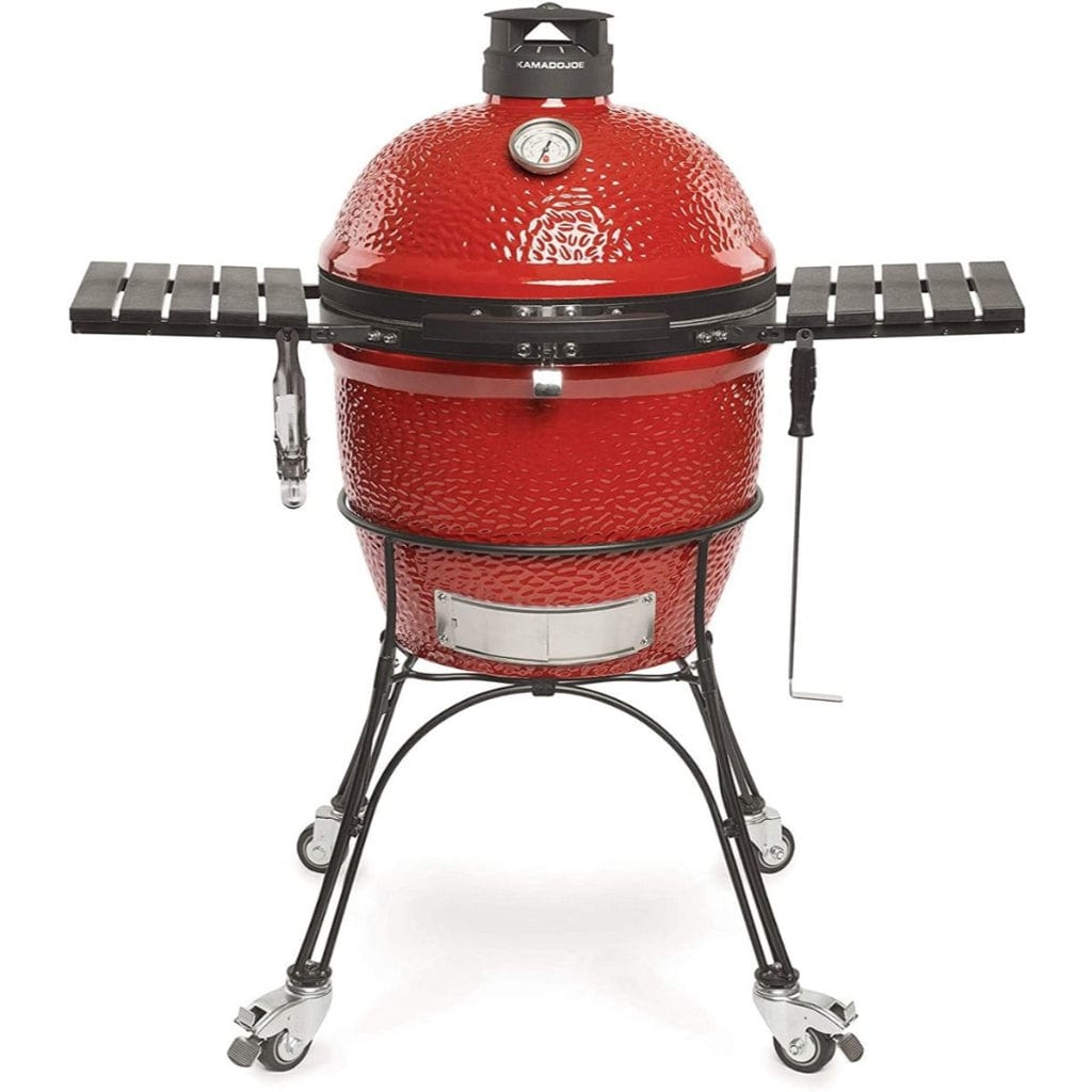 http://grillcollection.com/cdn/shop/files/Kamado-Joe-18-Red-Classic-Joe-II-Ceramic-Kamado-Charcoal-Grill-with-Cart.jpg?v=1685821560