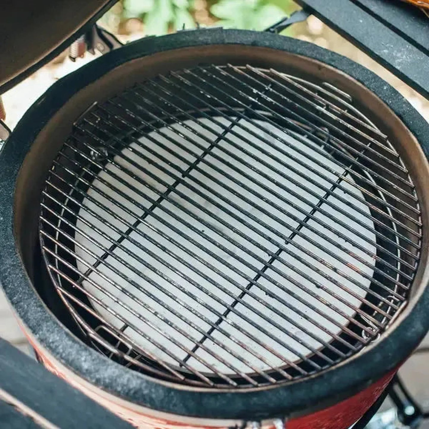 Kamado Joe 2-Piece Half Moon Heat Deflector Plates for Classic Joe Series Grills