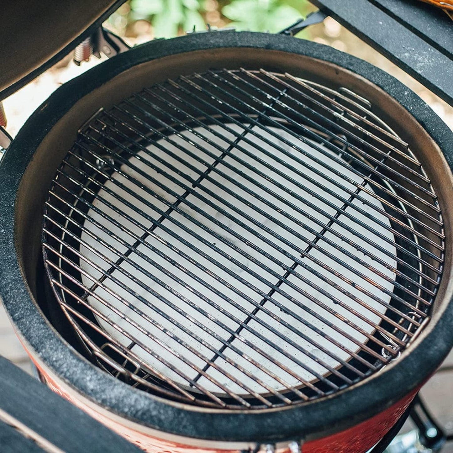 Kamado Joe 2-Piece Half Moon Heat Deflector Plates for Classic Joe Series Grills