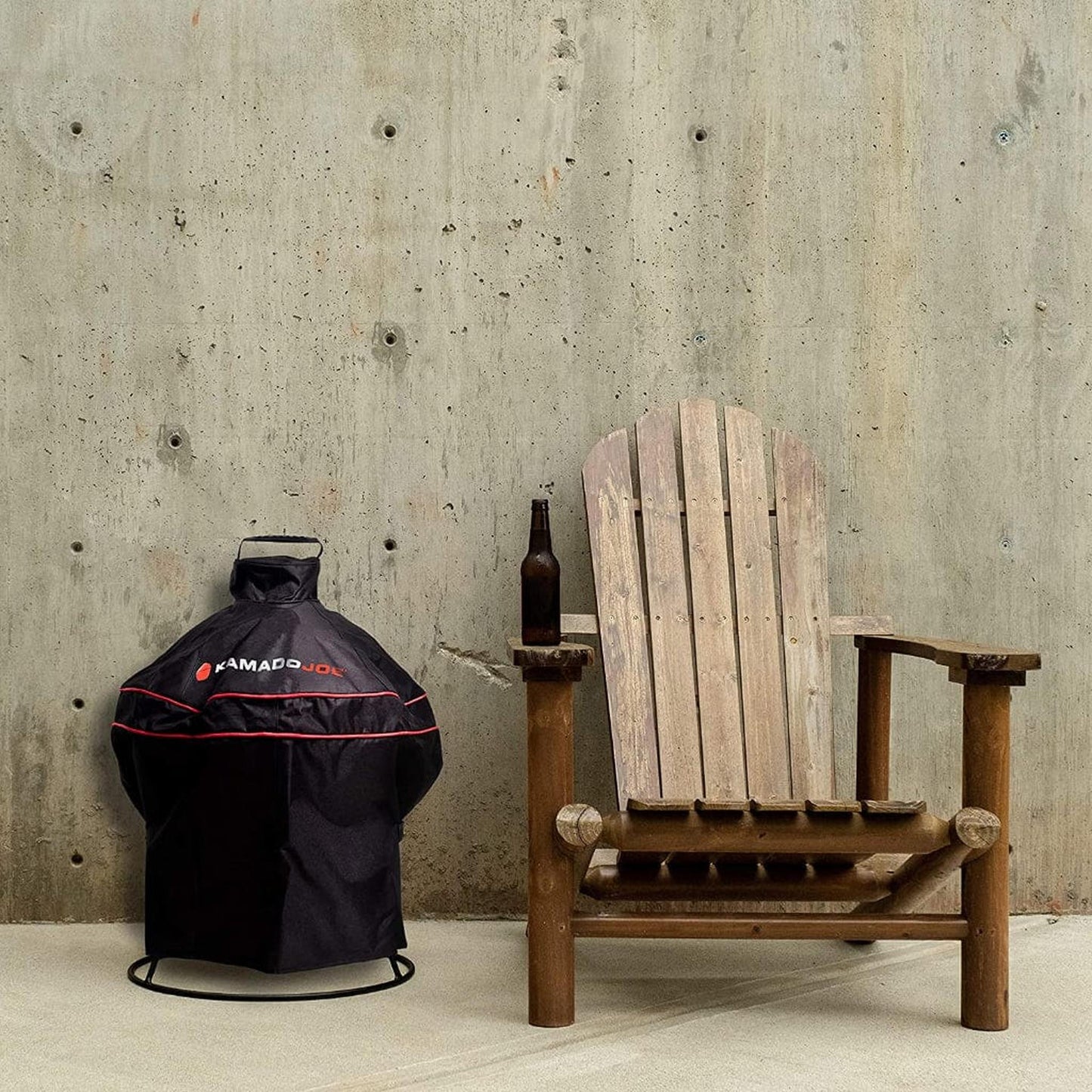 Kamado Joe Black Polyester Grill Cover for Joe Jr. Grill