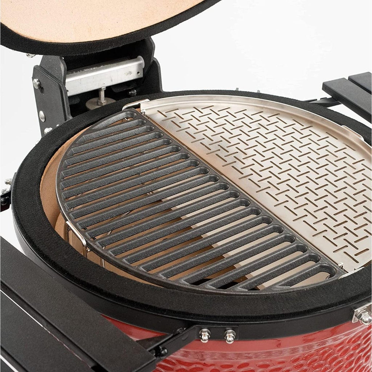 Kamado Joe Half Moon Cast Iron Cooking Grate for Big Joe Series Grills