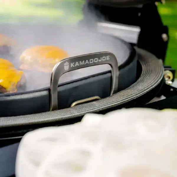 Kamado Joe Karbon Steel 19" Pre-Seasoned Carbon Steel Griddle for Classic Joe Series and Konnected Joe Grills