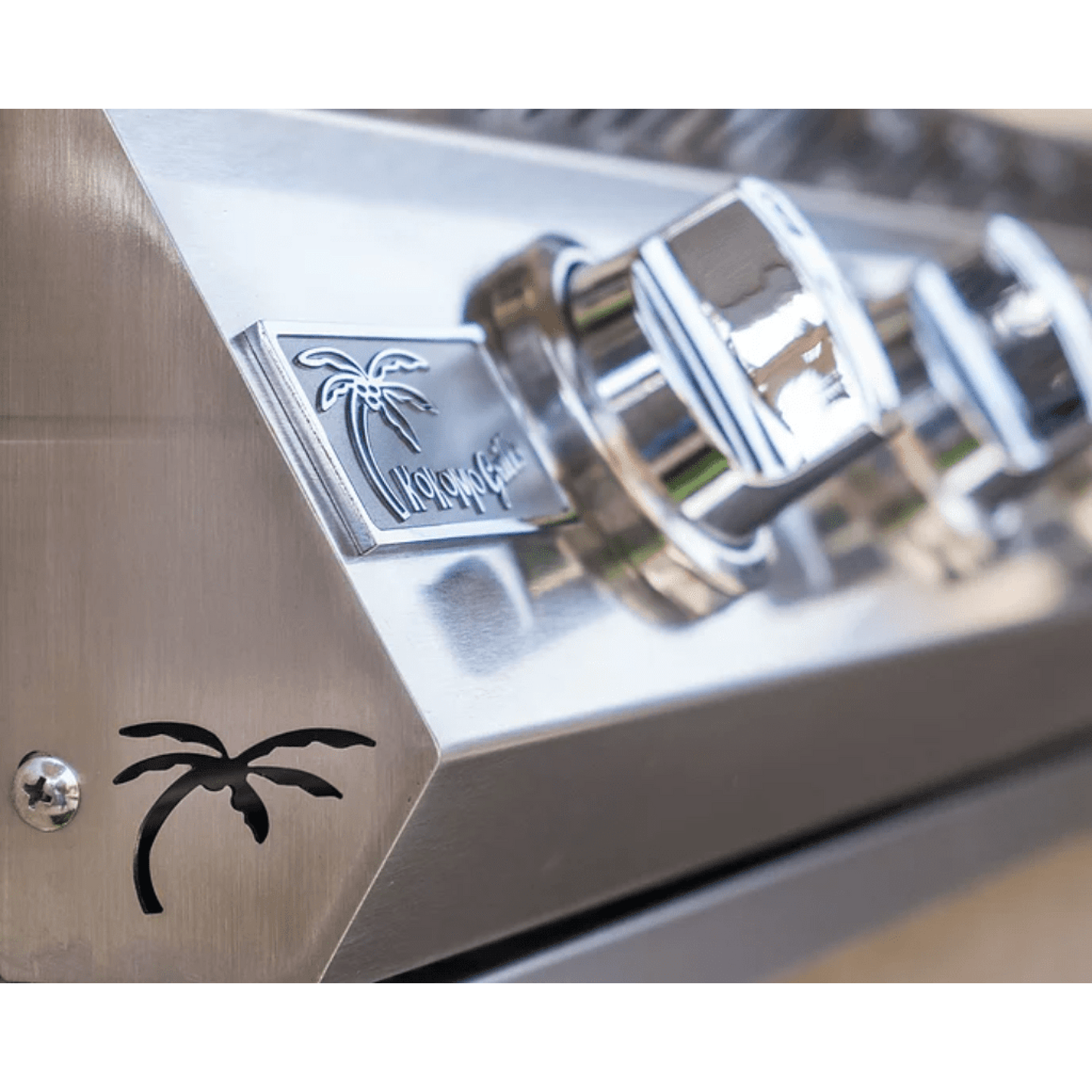 Kokomo Grills 12" Built-in Stainless Steel Double Side Natural Gas Burner with Removable Cover