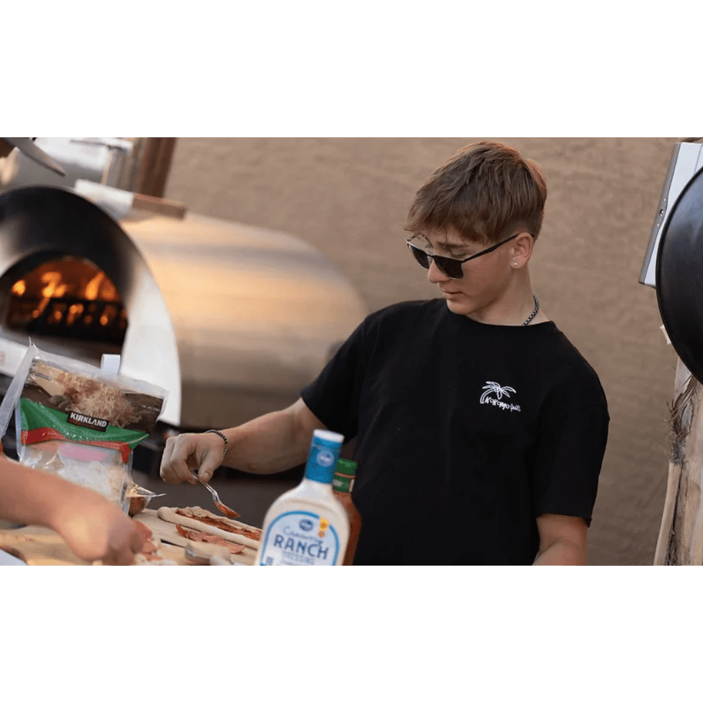 Kokomo Grills 32" Stainless Steel Wood Fired Pizza Oven