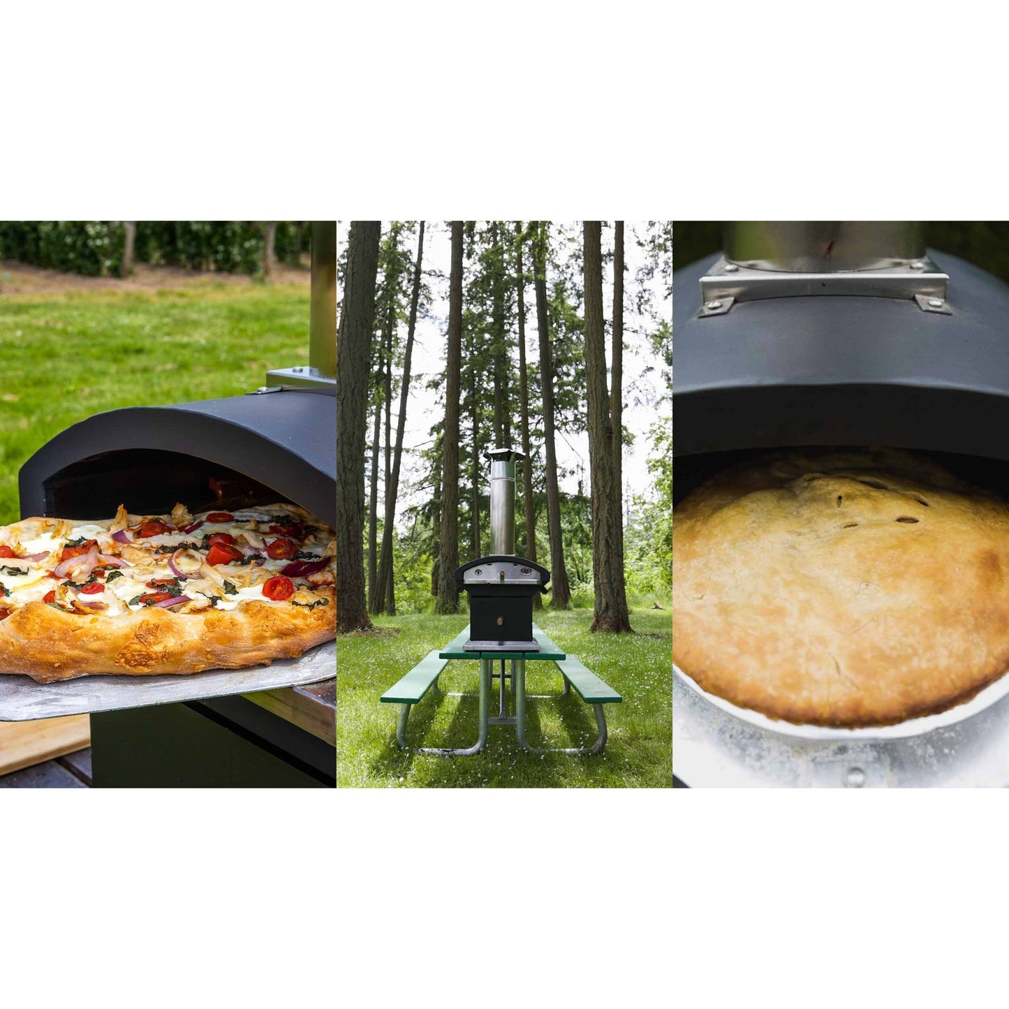 Kokomo On The Go: Anywhere, Anytime 18" Portable Tabletop Liquid Propane Gas BBQ Grill