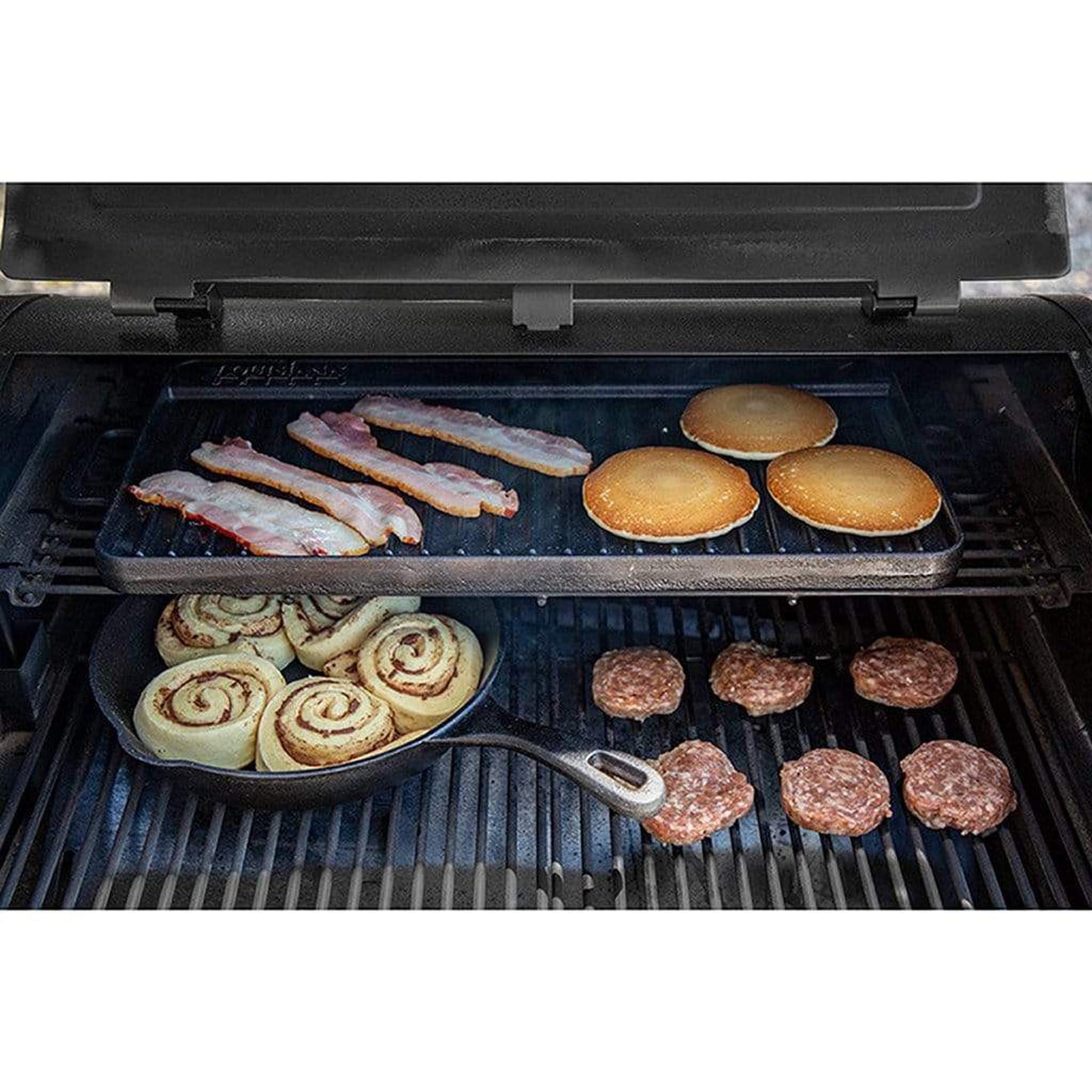 Louisiana Grills 10" x 20" Cast Iron Griddle