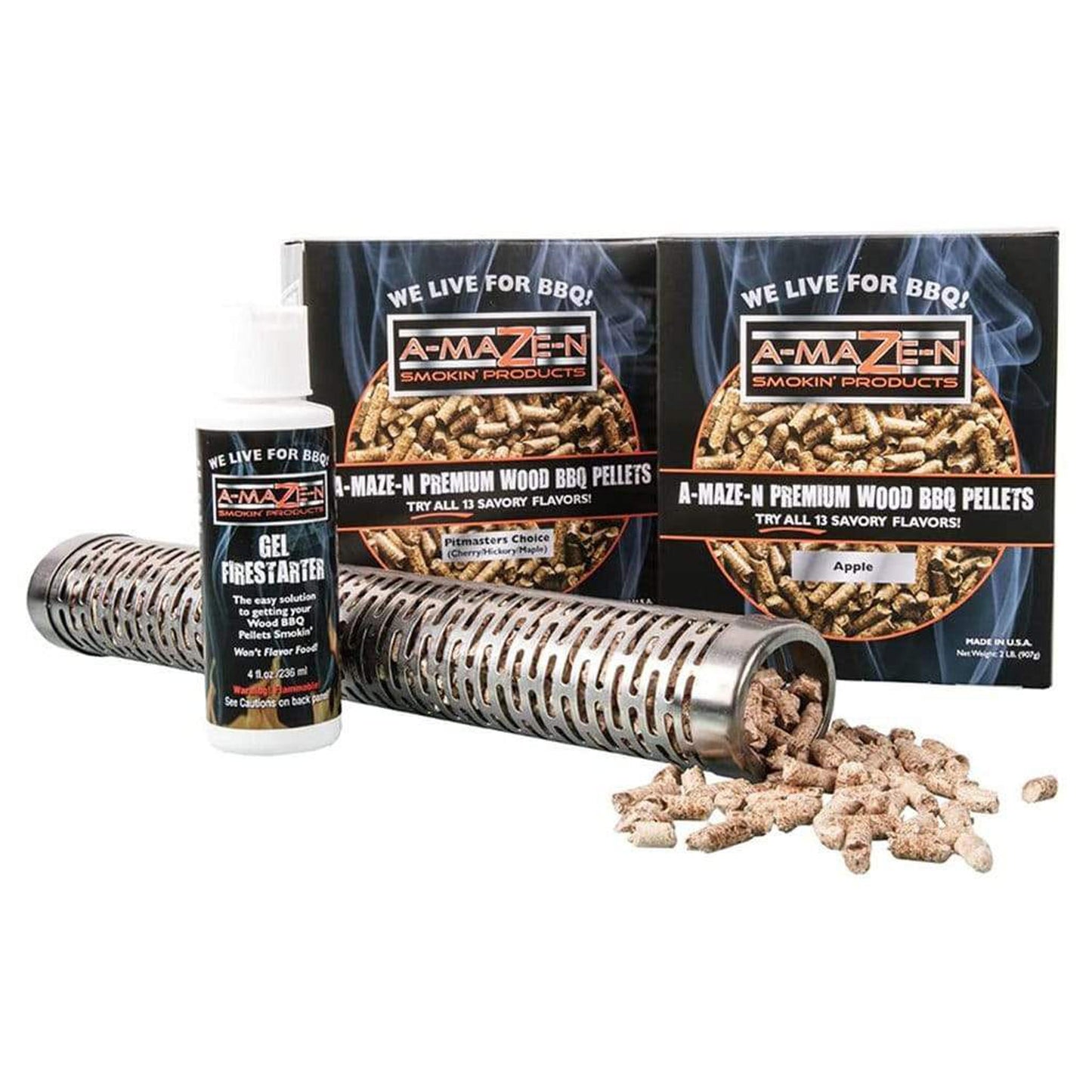 Louisiana Grills 12" Oval Smoker Tube A-MAZE-N Combo Pack