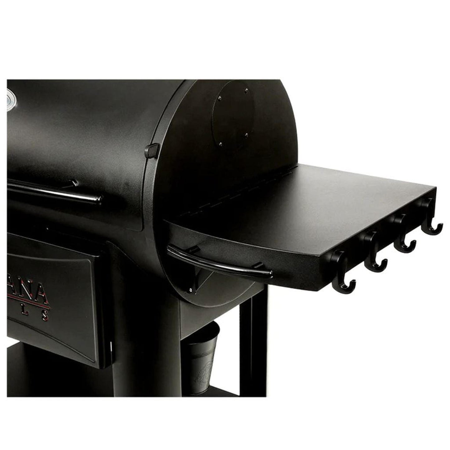 Louisiana Grills Black Side Shelf for Founders Premier Series Grill