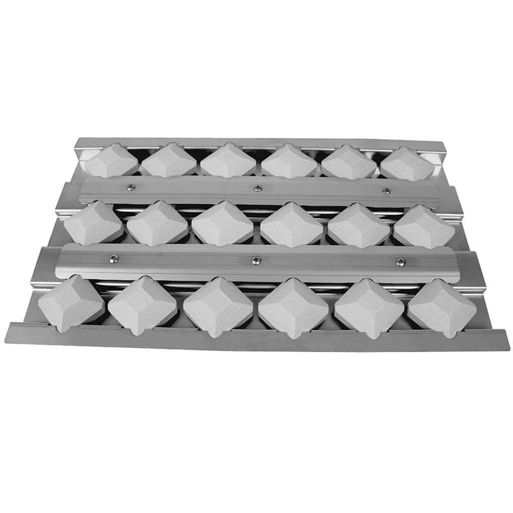 MHP ALFBT4 Alfresco Stainless Steel Ceramic Briquette Tray