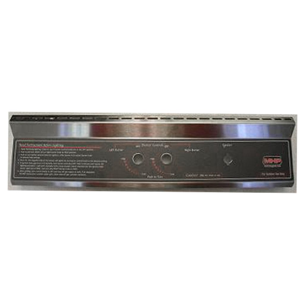 MHP GGCP Stainless Steel Control Panel with Label