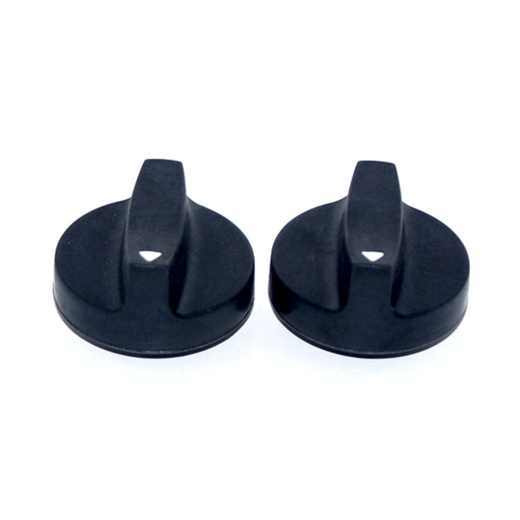 MHP GGK10-SET 2pcs Black Valve Knob for JNR, TJK and WNK Grills