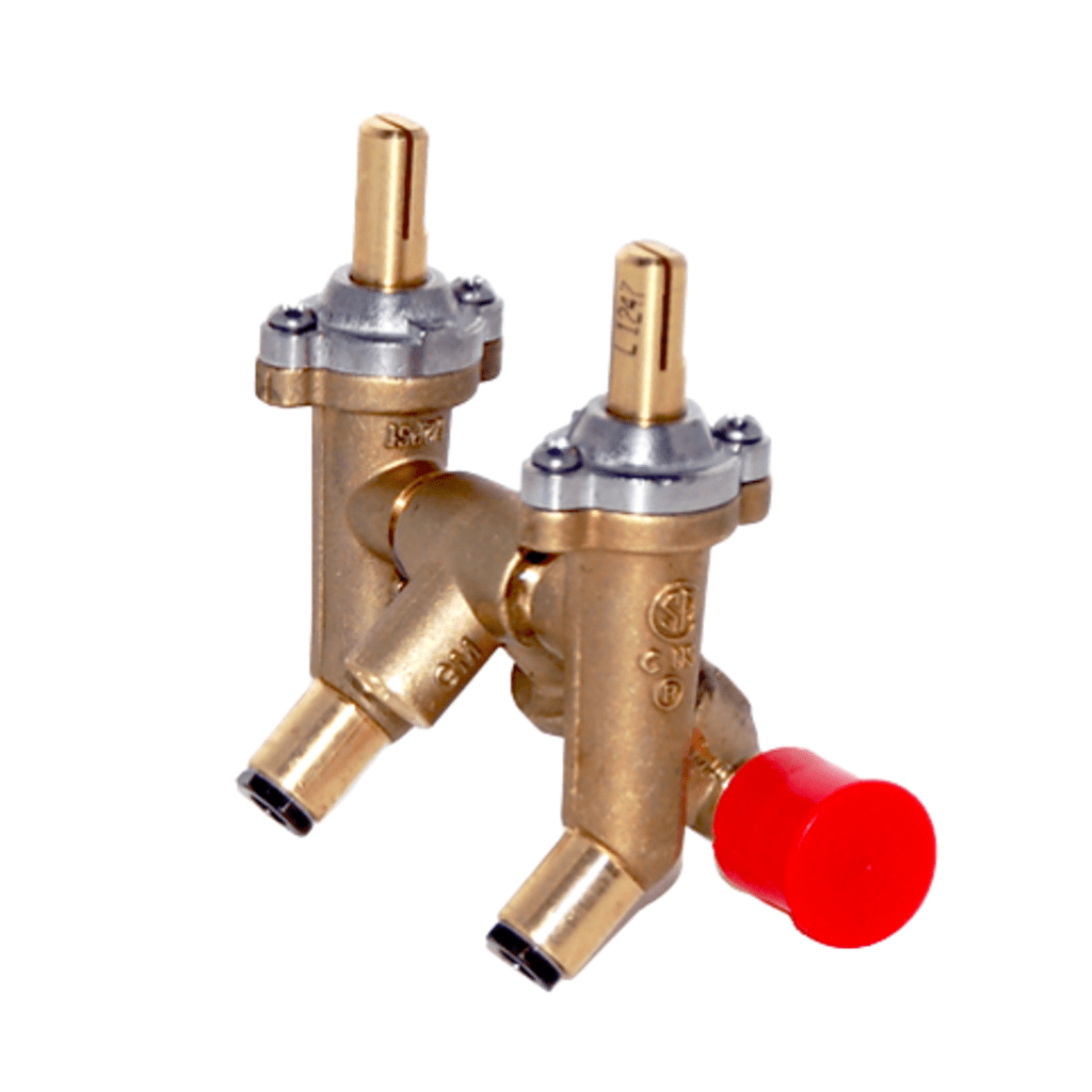 MHP HHVLV32SD-55 Dual Natural Gas Brass Valve for Phoenix Grills