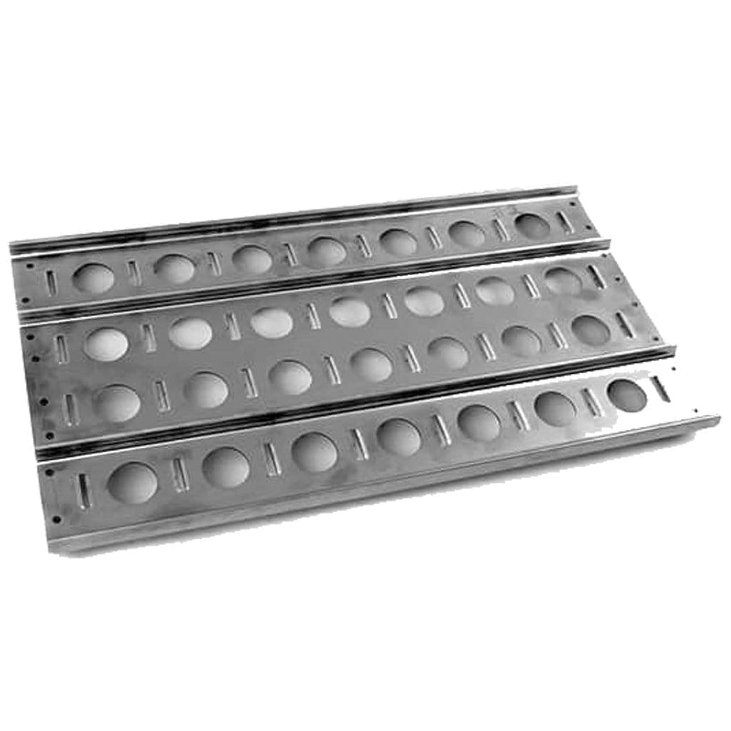 MHP LYNXHP2 Lynx Narrow Center Stainless Steel Ceramic Briquette Tray Only