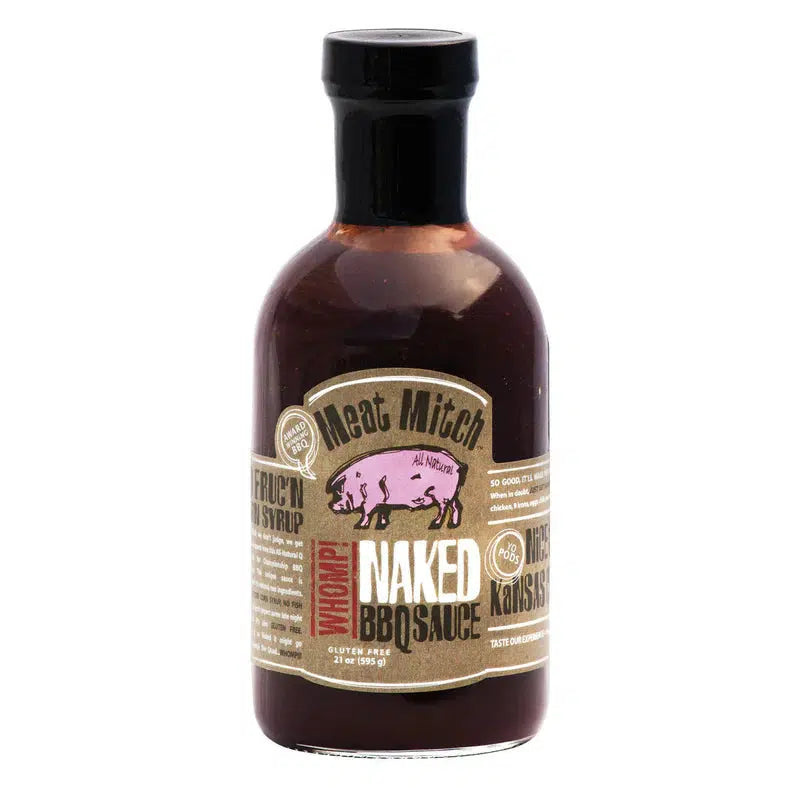 Meat Mitch Naked BBQ Sauce 21 Oz