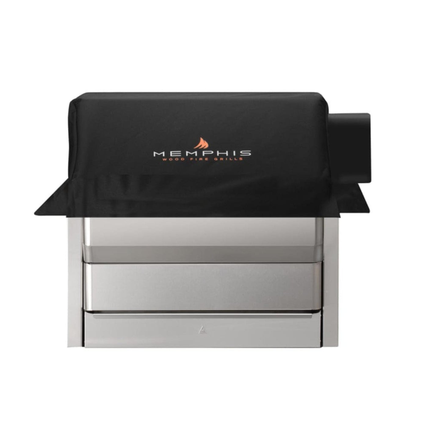 Memphis Black Polyester Grill Cover for Pro ITC3 Built-In Pellet Grill