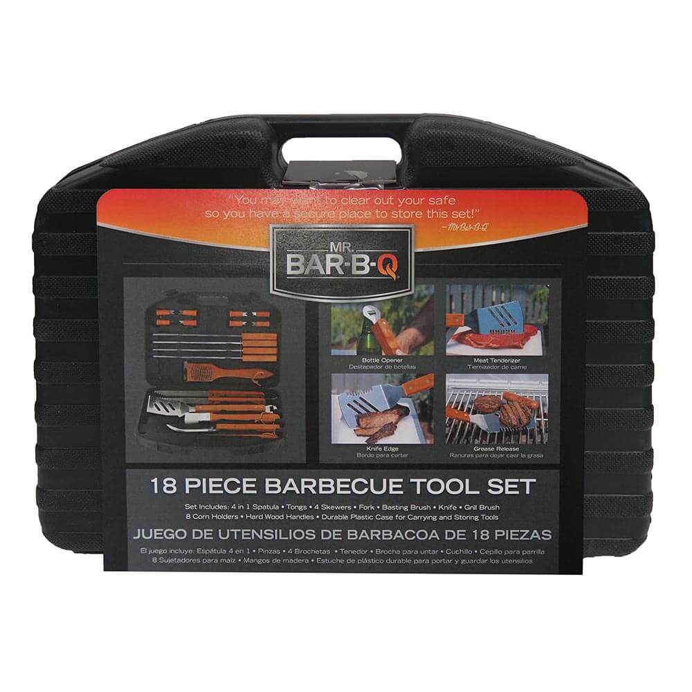 Mr. Bar-B-Q 18-Piece Barbecue Tool Set