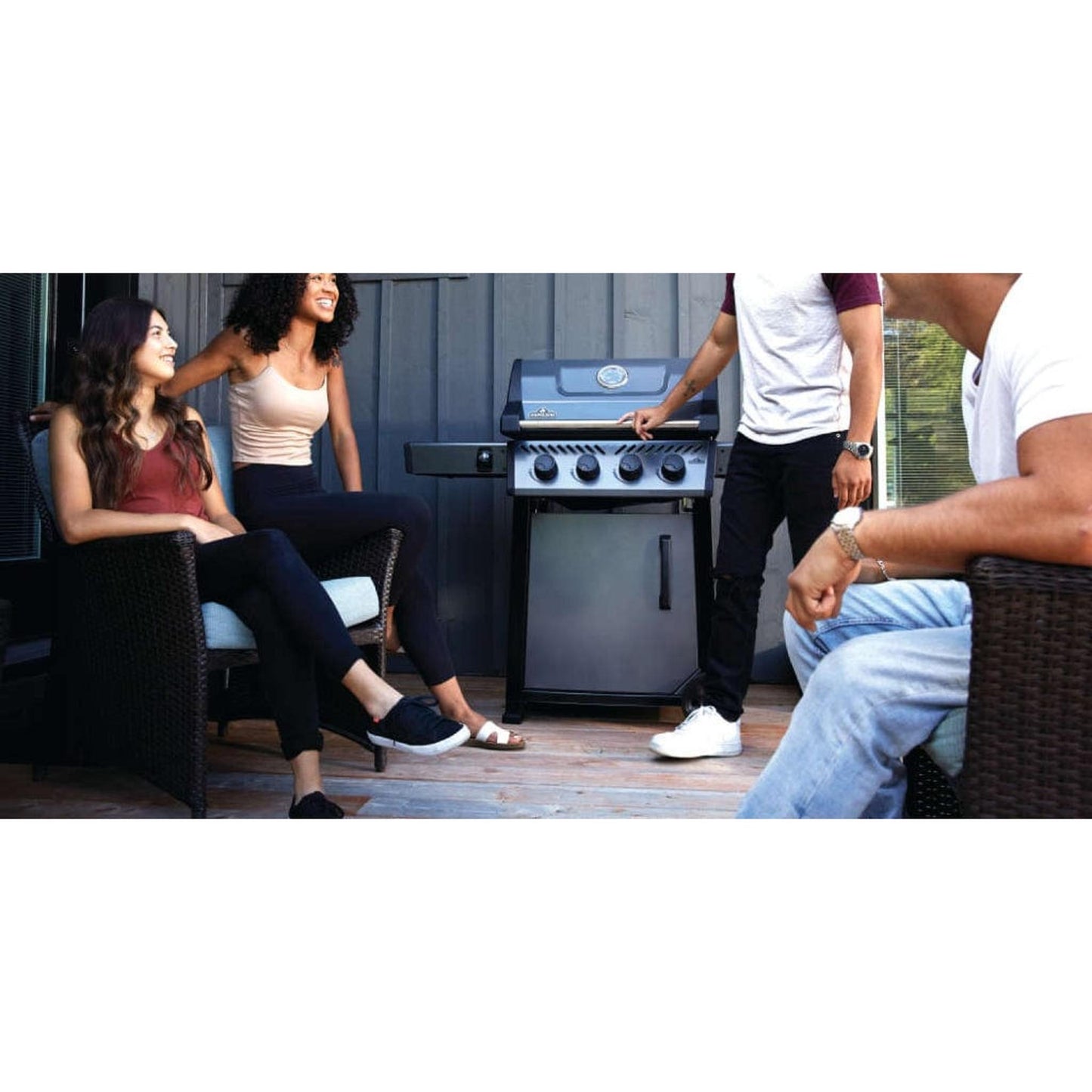 Napoleon 52" Freestyle 425 4-Burner Freestanding Gas Grill