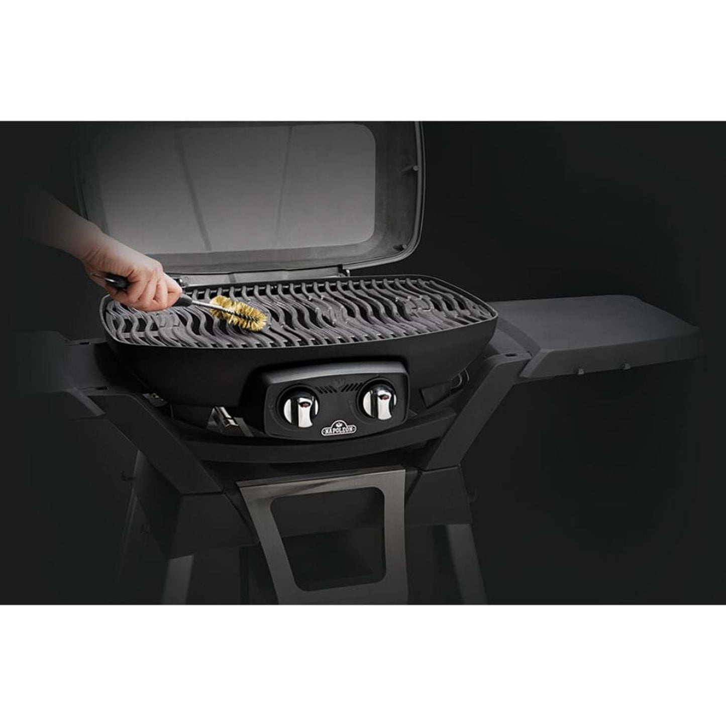 Napoleon 62012 Three Sided Grill Brush with Bottle Opener