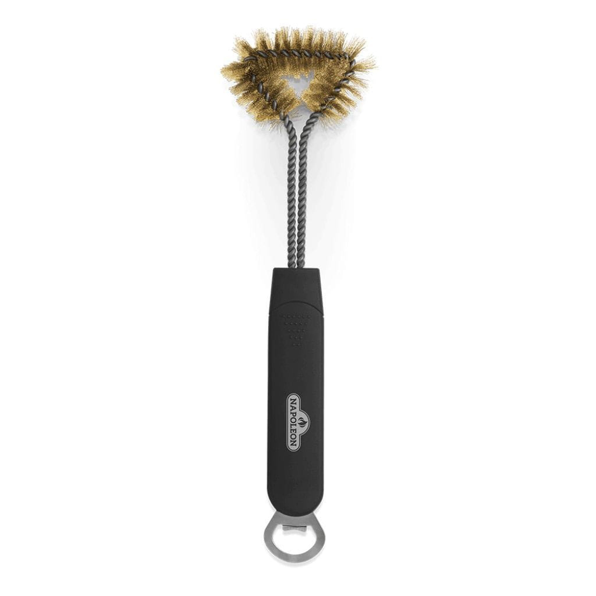 Napoleon 62063 Triple-Row Grill Brush with Stainless Steel Bristles