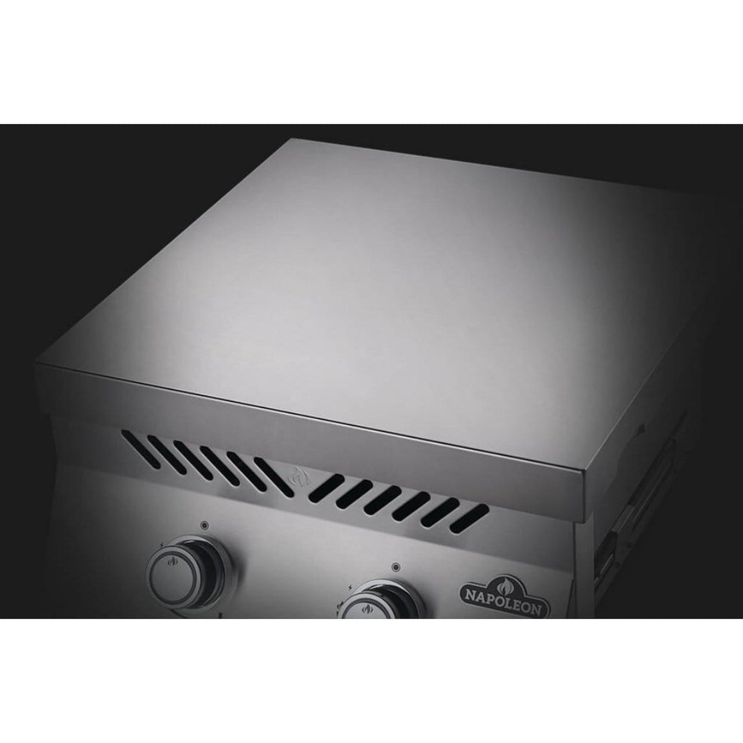 Napoleon Built-in 500 Series 15" Inline Dual Range Top Drop-in Propane Gas Burner With Stainless Steel Cover