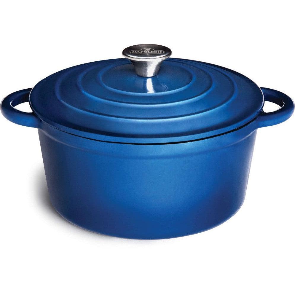Napoleon Cast Iron Round Casserole Dish