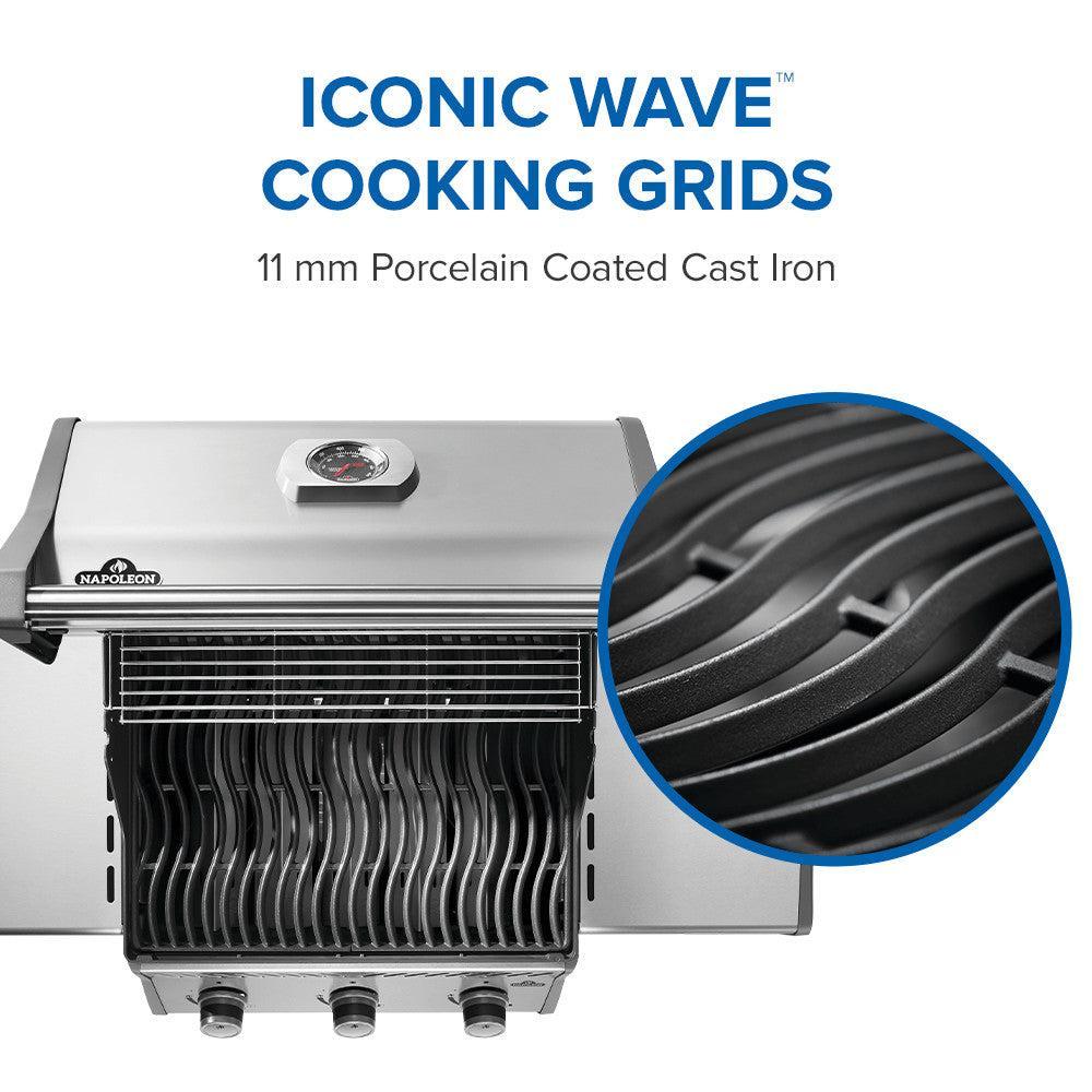 Napoleon Rogue 425 51" 3-Burner Stainless Steel Freestanding Propane Gas Grill