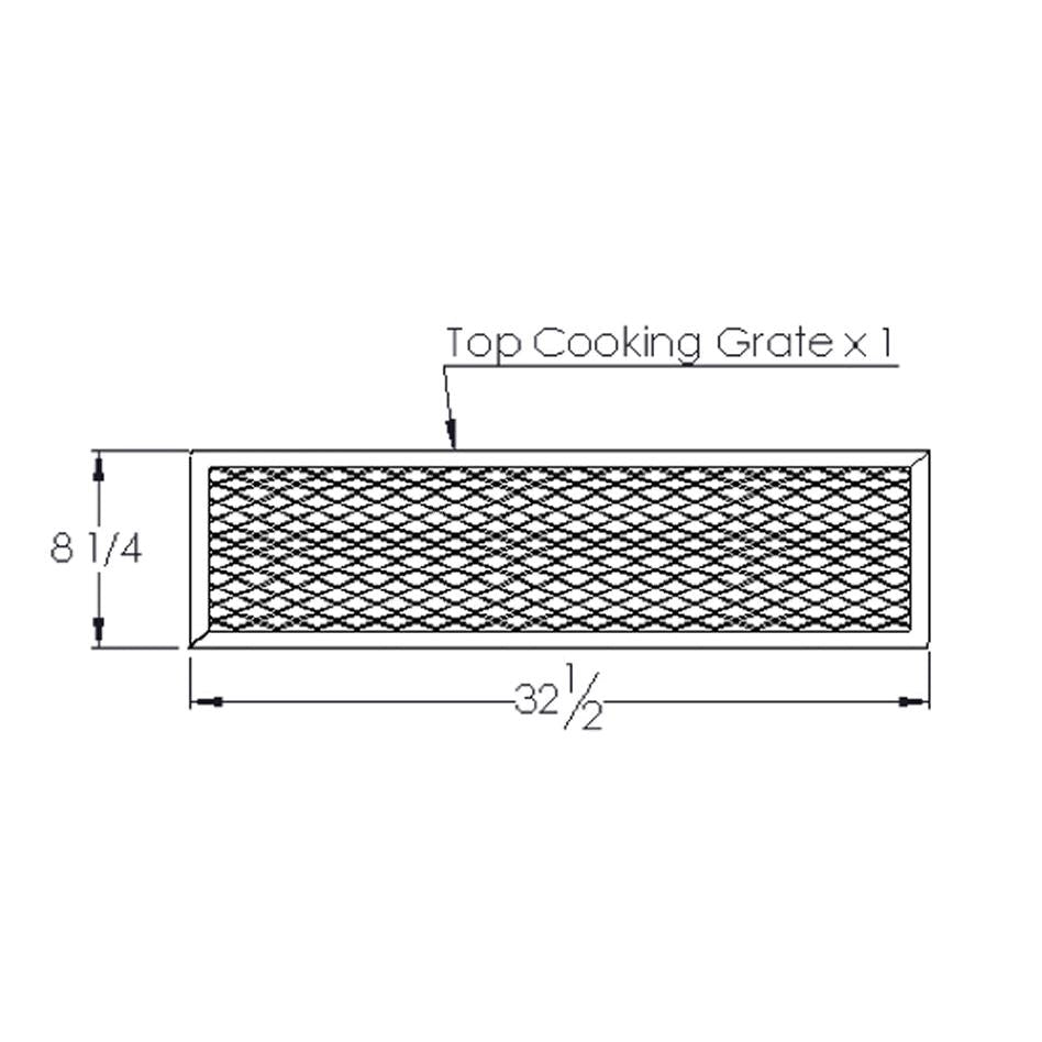 Old Country BBQ Pits Angus BBQ Smoker Top Cooking Grate