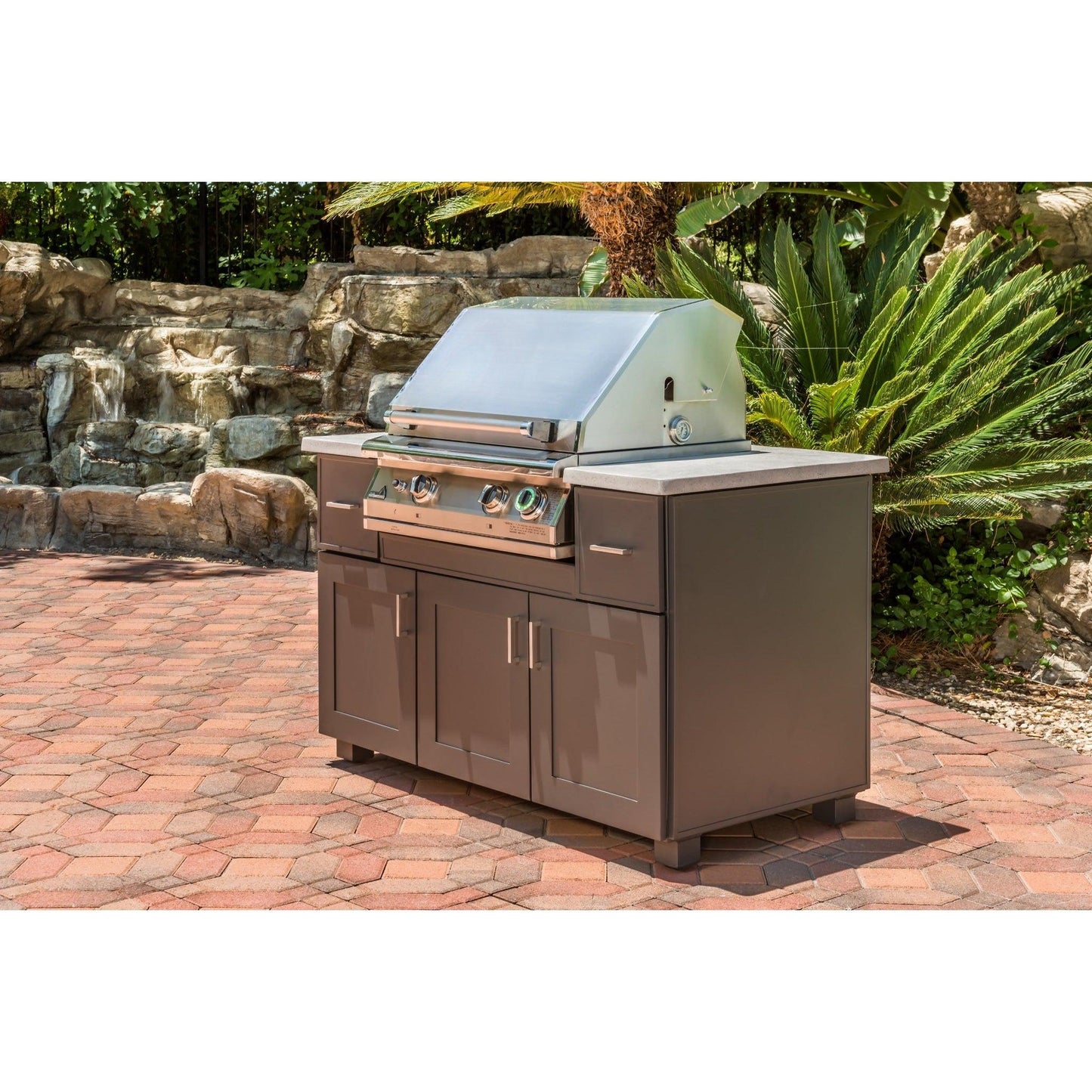 PGS Gensun 57" Modano Series BBQ Island for Newport Grills