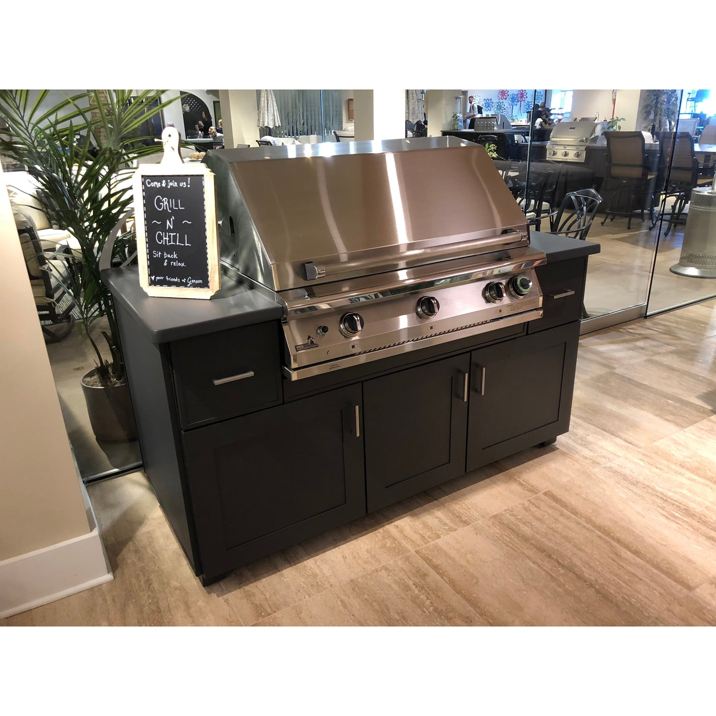 PGS Gensun 67" Modano Series BBQ Island for Pacifica Grills