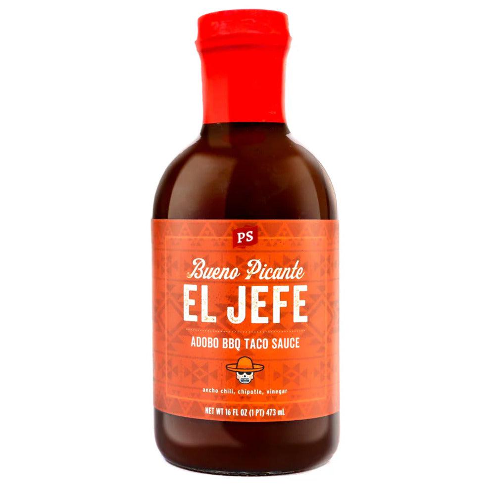 PS Seasoning 16 oz. El Jefe Adobo Bbq Taco Sauce