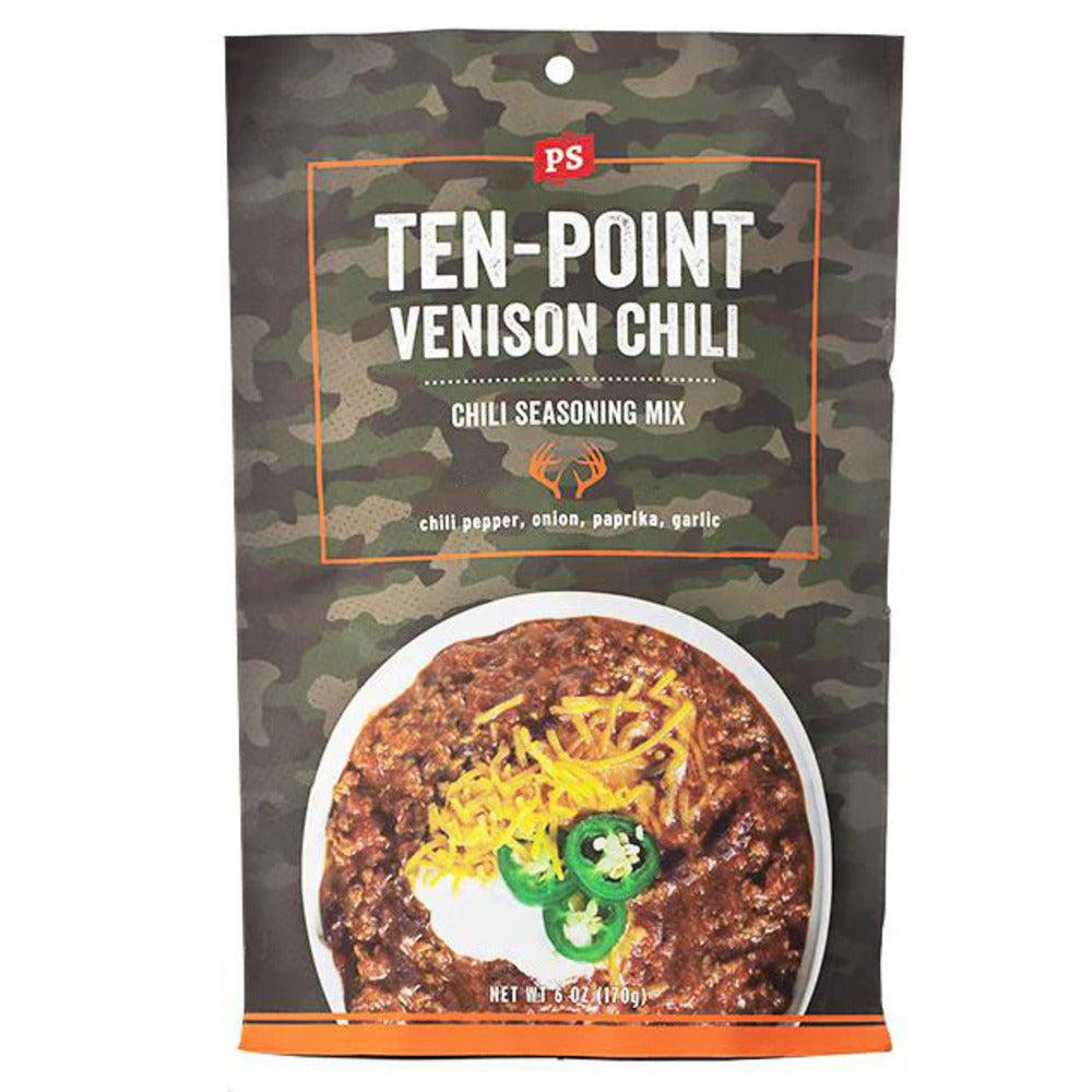 PS Seasoning 6 oz. Ten-Point Venison Chili Mix