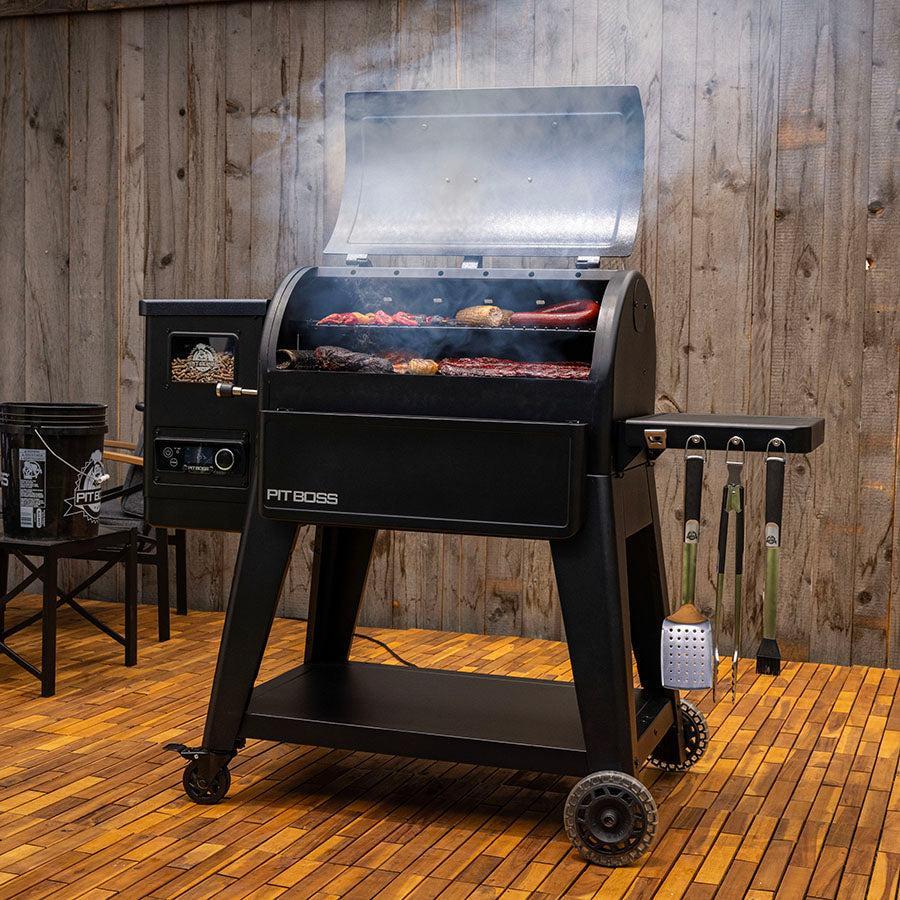 Pit Boss Navigator 850 59" Wood Pellet Grill With Wi-Fi and Bluetooth Wireless Capabilities
