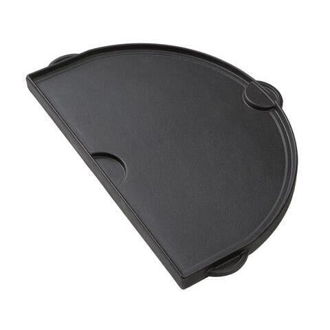 Primo 1-Piece Cast Iron Flat and Grooved Sides Griddle For XXL