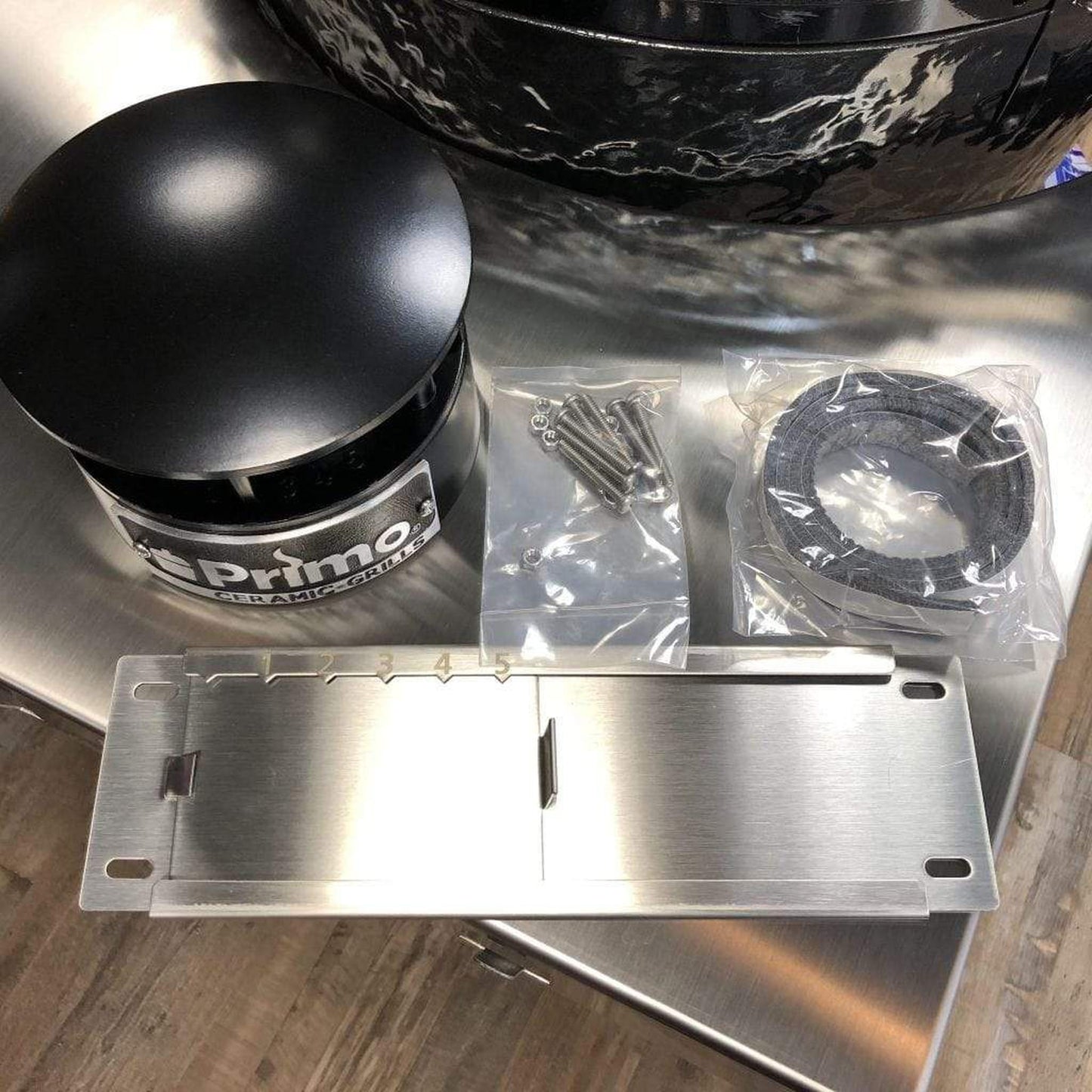 Primo Grill Stainless Steel Precision control Kit Large