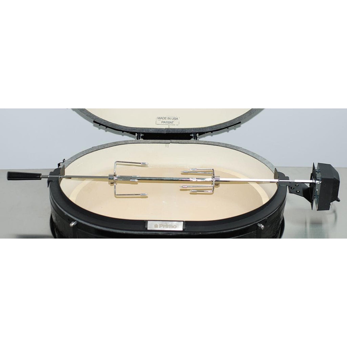 Primo Grill Stainless Steel Rotisserie Oval