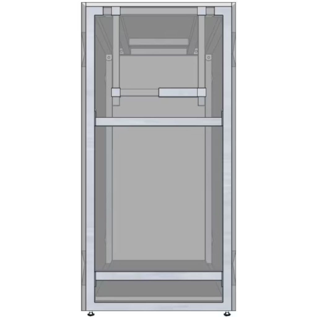 RTF Systems Universal 18" Ready To Finish BBQ Island Appliance And Storage Cabinet