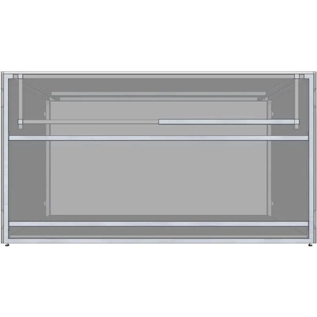 RTF Systems Universal 66" Ready To Finish BBQ Island Appliance And Storage Cabinet