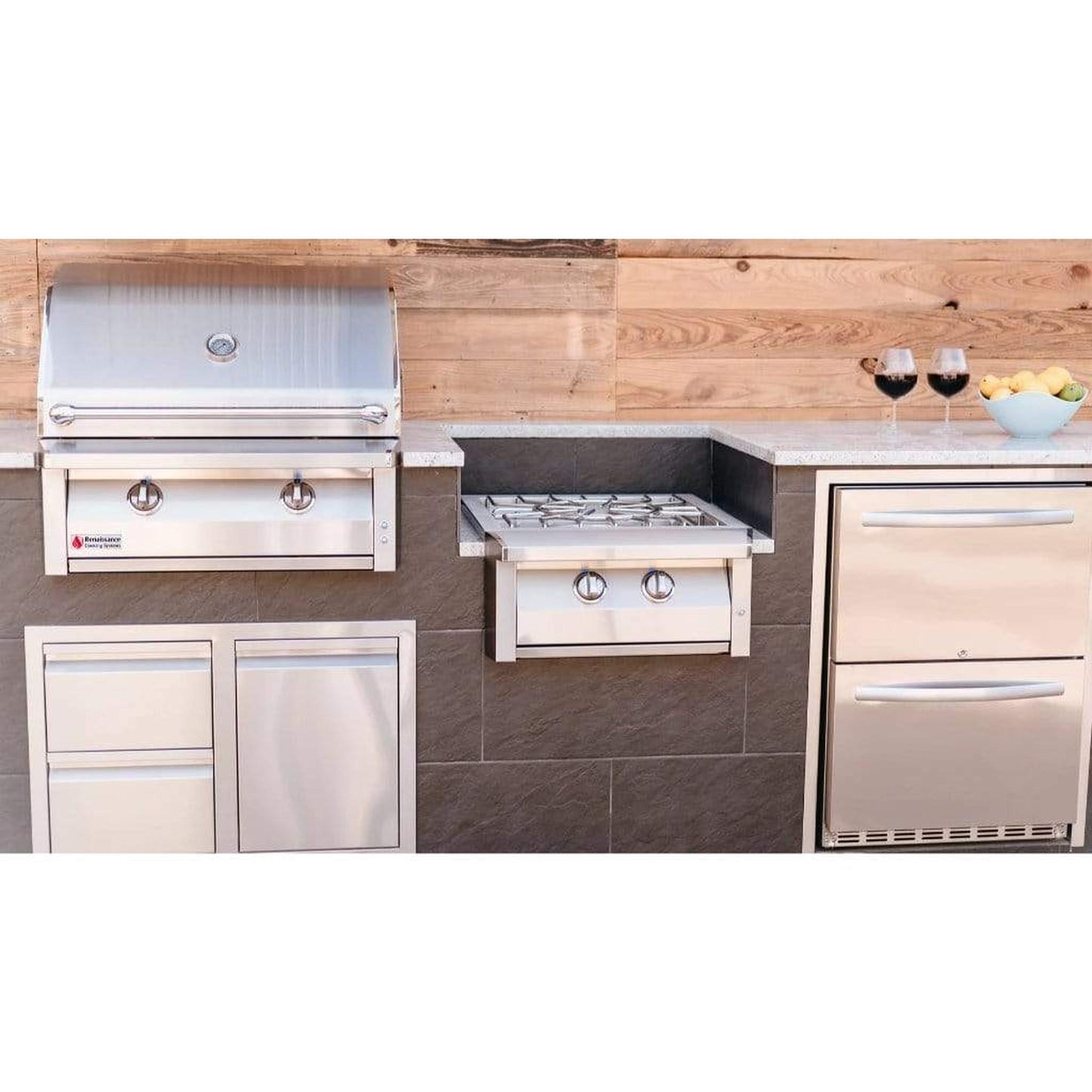 Renaissance ARG Series 30" 2-Burner Built-In Natural Gas Grill