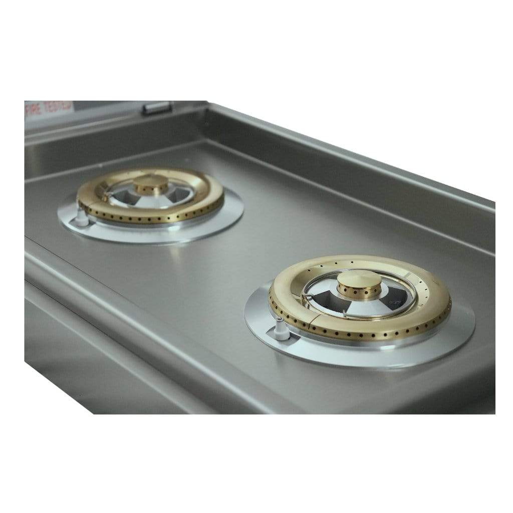 Renaissance Cutlass Pro Series 2-Burner Slide-In Liquid Propane Gas Side Burner With LED Lights